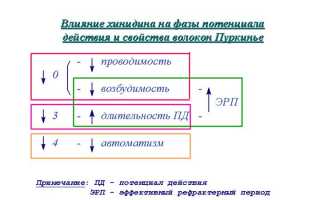 Особенности применения Хинидина