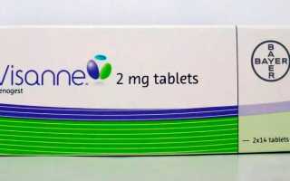 Лечение эндометриоза матки визанной