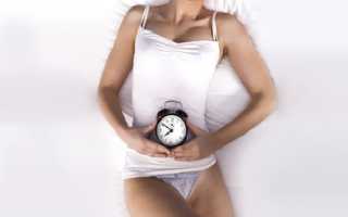 Задержка при кисте яичника