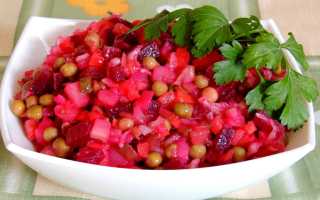 Винегрет при панкреатите