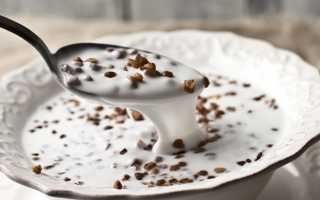 Гречка с кефиром при панкреатите