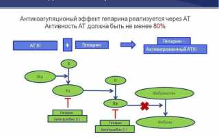 Что выявляет анализ на антитромбин