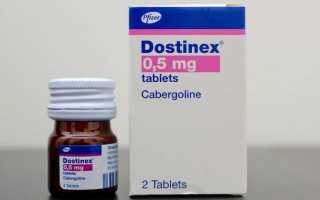 Нужно ли сцеживать молоко при приеме достинекса?