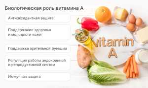 Для чего нашему организму нужен витамин А и на что он влияет