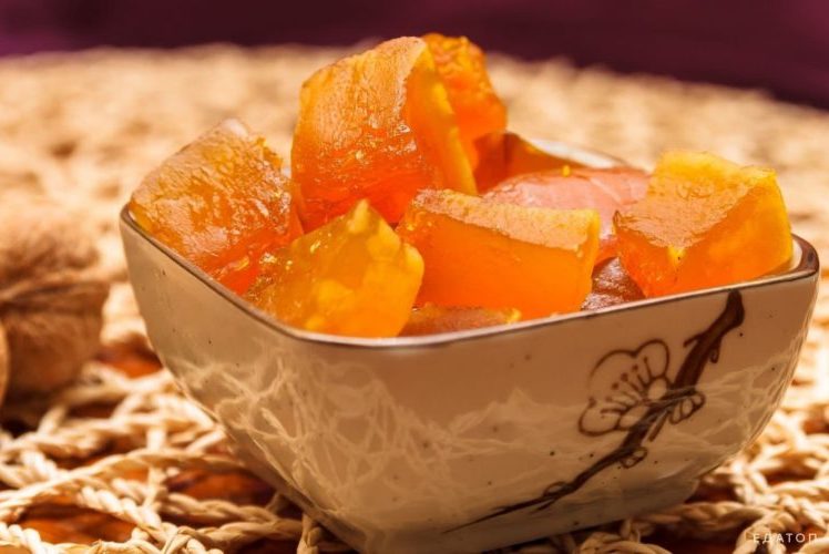 Цукаты из тыквы или айвы