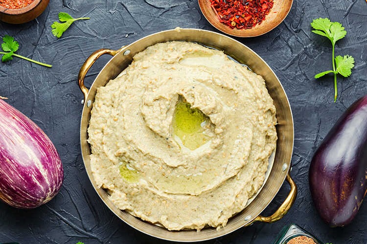 Баклажановый